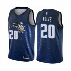 Youth Orlando Magic 20 Markelle Fultz Swingman Blue Basketball Jersey City Edition 