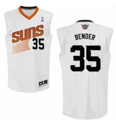 Womens Adidas Phoenix Suns 35 Dragan Bender Authentic White Home NBA Jersey