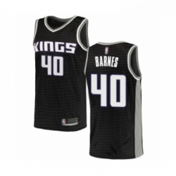 Womens Sacramento Kings 40 Harrison Barnes Swingman Black Basketball Jersey Statement Edition 