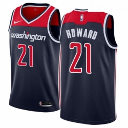 Youth Nike Washington Wizards 21 Dwight Howard Swingman Navy Blue NBA Jersey Statement Edition 