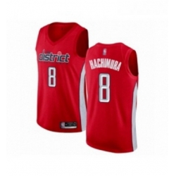 Youth Washington Wizards 8 Rui Hachimura Red Swingman Jersey Earned Edition 