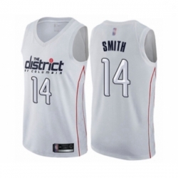 Youth Washington Wizards Ish Smith Swingman White Basketball Jersey City Edition