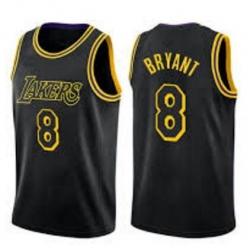 Lakers Kobe Bryant #8 Black Toddler Jersey