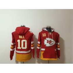 Men Nike Kansas City Chiefs Tyreek Hill 10 NFL Winter Thick Hoodie