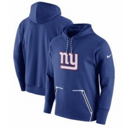 NFL New York Giants Nike Champ Drive Vapor Speed Pullover Hoodie Royal