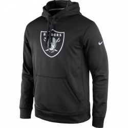 NFL Oakland Raiders Nike Practice Performance Pullover Hoodie Black