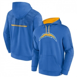 Men Los Angeles Chargers Blue Defender Evo Pullover Hoodie