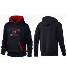 NFL Mens Nike Chicago Bears Heart Soul Pullover Hoodie BlackRed