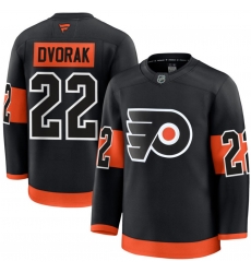 Men Philadelphia Flyers 22 Christian Dvorak Black 2024 25 Alternate stitched Hockey Jersey Men Philadelphia Flyers 22 Christian Dvorak Black 2024 25 Alternate stitched Hockey Jersey