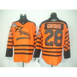 nhl jerseys philadelphia flyers 28 giroux orange[2012 winter classic]