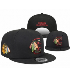 Chicago Blackhawks Snapback Cap 26C V885 Chicago Blackhawks Snapback Cap 26C V885