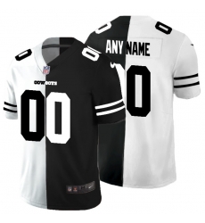 Men Women Youth Toddler Dallas Cowboys Custom Men Black V White Peace Split Nike Vapor Untouchable Limited NFL Jersey