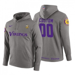 Men Women Youth Toddler All Size Minnesota Vikings Customized Hoodie 006