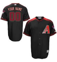 Men Women Youth All Size Arizona Diamondbacks Blank Black Brick New Cool Base Customized Jersey