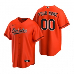 Men Women Youth Toddler All Size Baltimore Orioles Custom Nike Orange 2020 Stitched MLB Cool Base Jersey