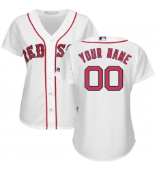 Men Women Youth All Size Boston Red Sox Majestic White Home Cool Base Custom Jersey