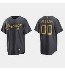 Men Women Youth Custom Chicago White Sox 2022 Mlb All Star Game Charcoal Replica Jersey