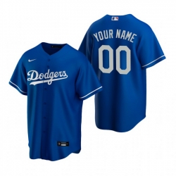 Men Women Youth Toddler All Size Los Angeles Dodgers Custom Nike Royal Stitched MLB Cool Base Jersey