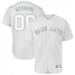 Men Women Youth Toddler All Size Toronto Blue Jays Majestic 2019 Players Weekend Flex Base Authentic Roster Custom White Jersey