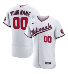 Men Women Youth Toddler WASHINGTON NATIONALS Custom Stitched Jersey White
