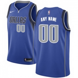 Men Women Youth Toddler All Size Dallas Mavericks Nike Royal Swingman Custom Icon Edition Jersey