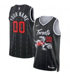 Toronto Raptors Nike Unisex 2025 2026 City Edition Swingman Custom Jersey Black Toronto Raptors Nike Unisex 2025 2026 City Edition Swingman Custom Jersey Black