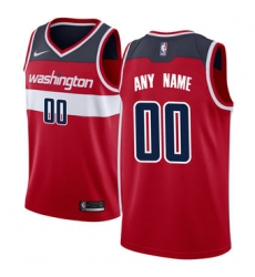 Men Women Youth Toddler Washington Wizards Nike Red Swingman Custom Icon Edition Jersey