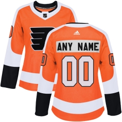 Men Women Youth Toddler Orange Jersey - Customized Adidas Philadelphia Flyers Home  II