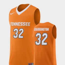 Men Tennessee Volunteers Chris Darrington Orange Replica College Basketball Jersey