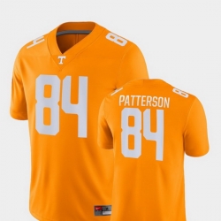 Men Tennessee Volunteers Cordarrelle Patterson 84 Orange Game College Football Jersey