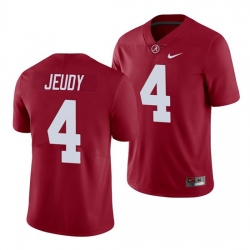 Alabama Crimson Tide Jerry Jeudy 4 Crimson Limited Jersey Men's