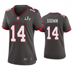 Women Chris Godwin Buccaneers Pewter Super Bowl Lv Game Jersey