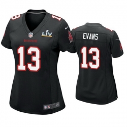 Women Mike Evans Buccaneers Black Super Bowl Lv Game Fashion Jersey