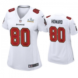 Women O.J. Howard Buccaneers White Super Bowl Lv Game Fashion Jersey