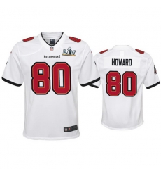 Youth O.J. Howard Buccaneers White Super Bowl Lv Game Jersey