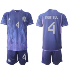 Men FIFA 2022 Argentina Soccer Jersey 019