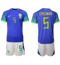 Men FIFA 2022 Brazil Soccer Jersey 056