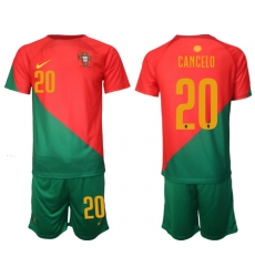 Men FIFA 2022 Portugal Soccer Red Jersey 110