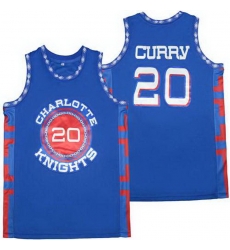 #20 STEPHEN CURRY BLUE ALTERNATE BASKETBALL JERSEY