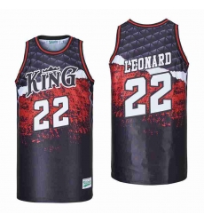 KAWHI LEONARD BLACK ALTERNATE BASKETBALL JERSEY 22