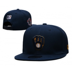 Milwaukee Brewers Snapback Cap 003