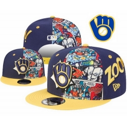 Milwaukee Brewers Snapback Cap 25K G359