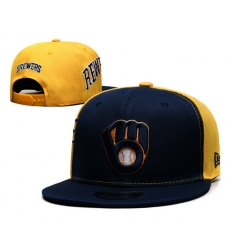 Milwaukee Brewers Snapback Cap 26C M673 Milwaukee Brewers Snapback Cap 26C M673