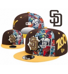 San Diego Padres Snapback Cap 25K B502