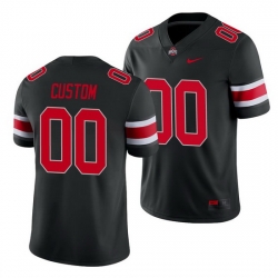 Ohio State Buckeyes Custom Black College Football Men'S Jersey