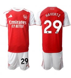 Men Arsenal 2026 Soccer Jerseys Red White #29 HAVERTZ Men Arsenal 2026 Soccer Jerseys Red White #29 HAVERTZ