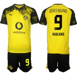 Men Borussia Dortmund 2026 Soccer Jerseys Yellow #9 HAALAND