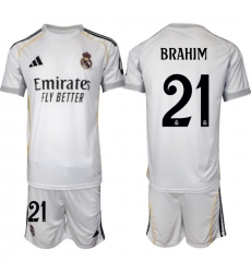 Men Real Madrid 2026 Soccer Jerseys White #21 BRAHIM (2) Men Real Madrid 2026 Soccer Jerseys White #21 BRAHIM (2)