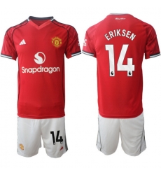 Men Manchester United 2026 Soccer Jerseys Red #14 ERIKSEN Men Manchester United 2026 Soccer Jerseys Red #14 ERIKSEN