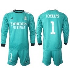 Men Real Madrid Long Sleeve Soccer Jerseys 517